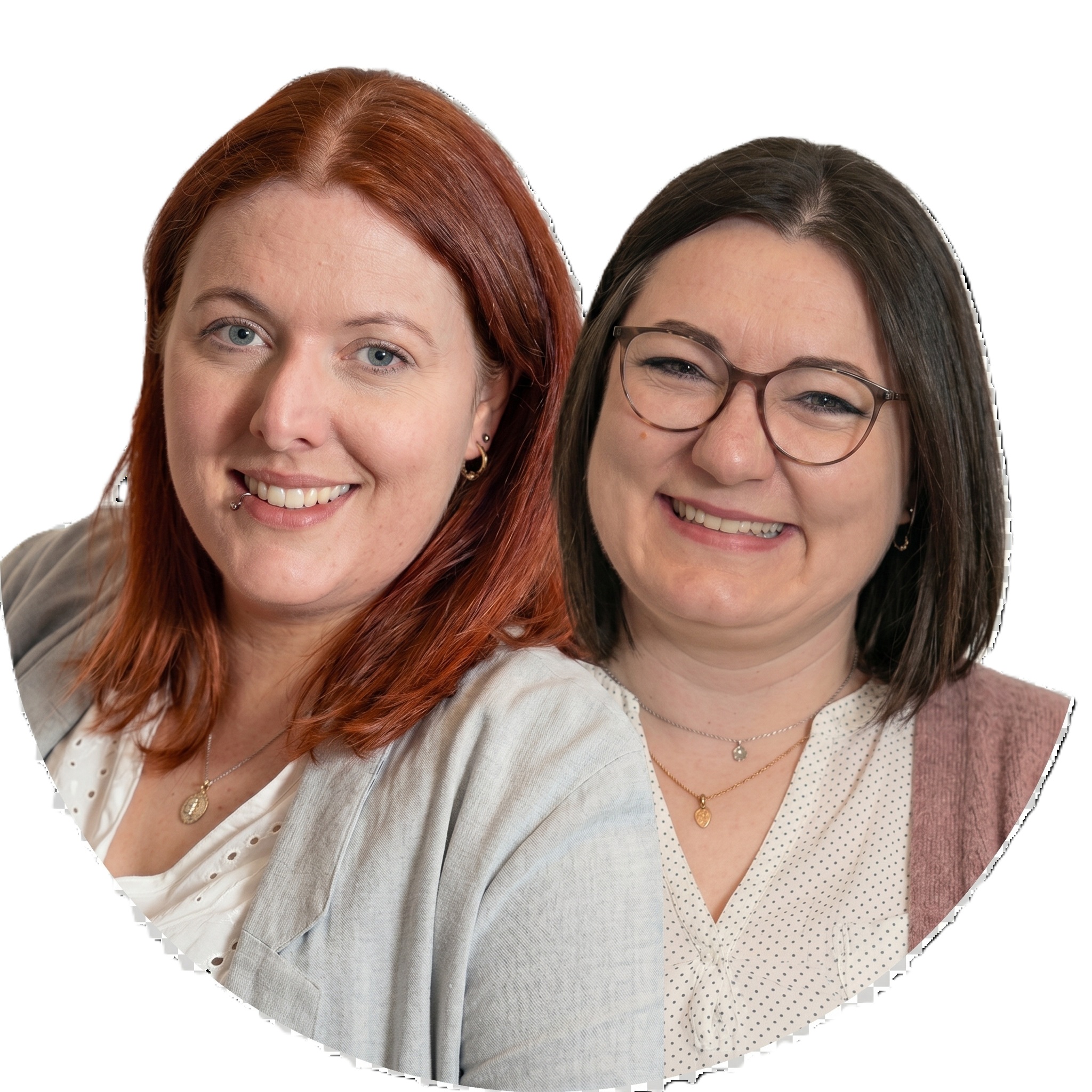 Porträt von Elena und Annina | Hoch³